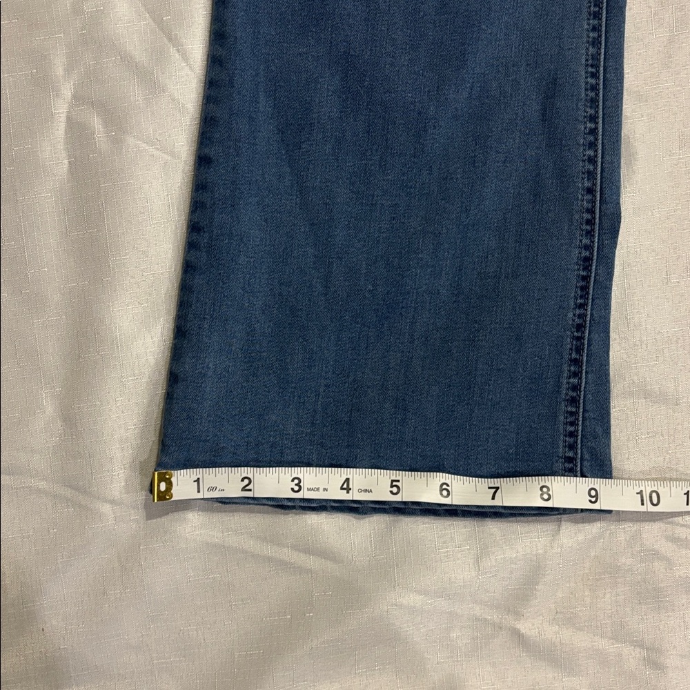 Woman’s Wit & Wisdom Jeans in Deep Blue Wider Leg, size 14 - Picture 6 of 8